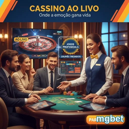 Jogadores interagindo em mesa de cassino ao vivo da mgbet.