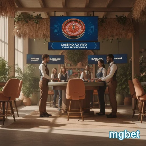 Jogadores interagem em cassino ao vivo na plataforma mgbet.