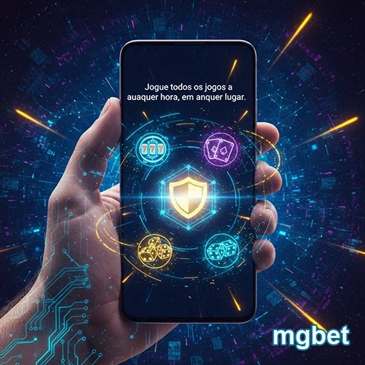 Interface da mgbet mostrando jogos rápidos em smartphone.