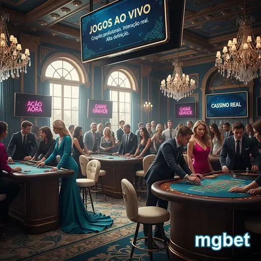 Jogadores em um cassino online da mgbet com serviços VIP.